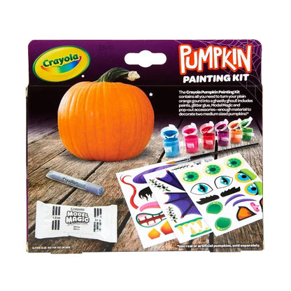 Crayola Pumpkin Painting Kit Monster: Halloween Decor DIY Art Set for Kids, Includes Paint, Brush & Glitter Glue, Ages 4+ Nirvana Guru