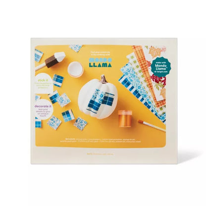 3ct Halloween Craft Decoupage Pumpkin Decorating Kit - Mondo Llama™ Nirvana Guru