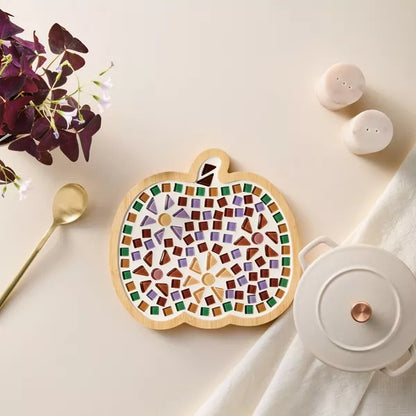Halloween Craft Mosaic Pumpkin Trivet Kit - Mondo Llama™ Nirvana Guru