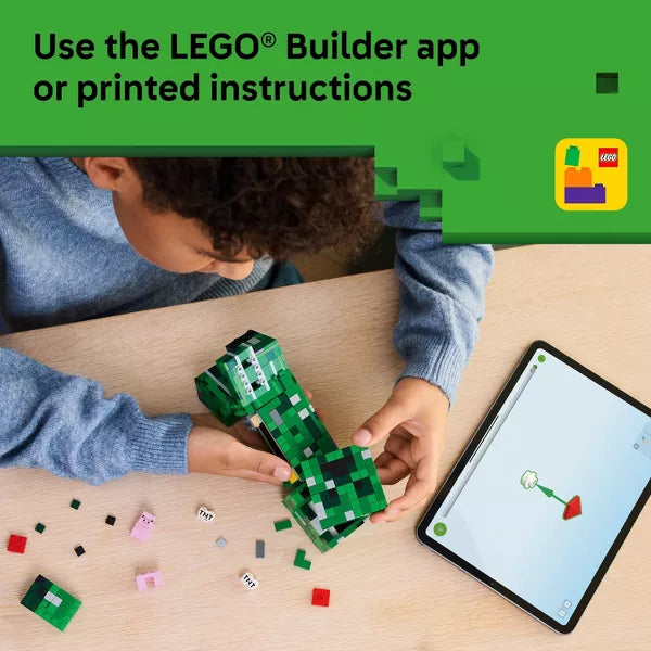 LEGO Minecraft The Creeper Gaming Kids Building Toy 21276 Nirvana Guru