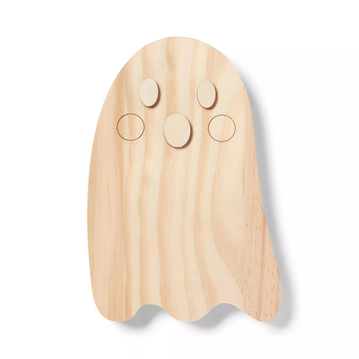 Halloween Craft Ghost Wood Base - Mondo Llama™ Nirvana Guru