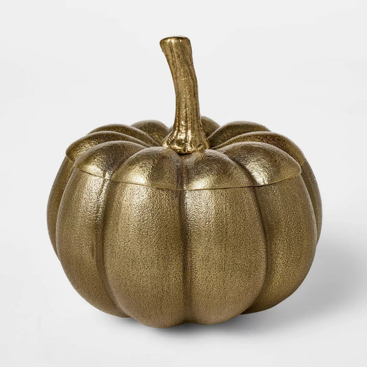 Cast Metal Pumpkin Canister - Threshold™ designed with Studio McGee nirvanaguru