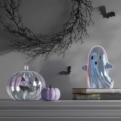 Iridescent Plastic Jack O'Lantern Decor - Hyde and EEK! Boutique™ nirvanaguru