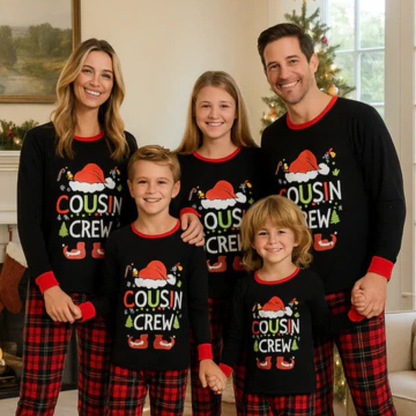 Family Christmas Pajamas Matching Sets Holiday Pjs Sleepwear Cousins Crew Outfits For Women Men Adults Couples nirvanaguru