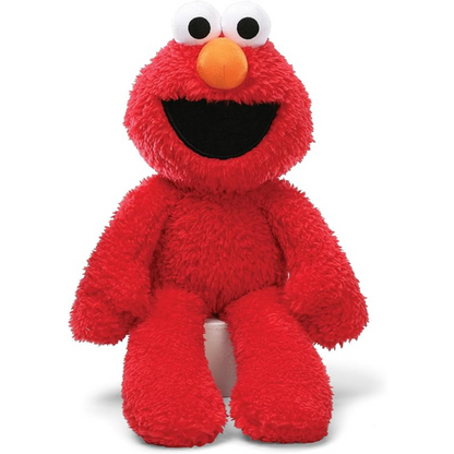 GUND Sesame Street Official Elmo Take Along Buddy Plush, Premium Plush Toy for Ages 1 & Up, Red, 13”