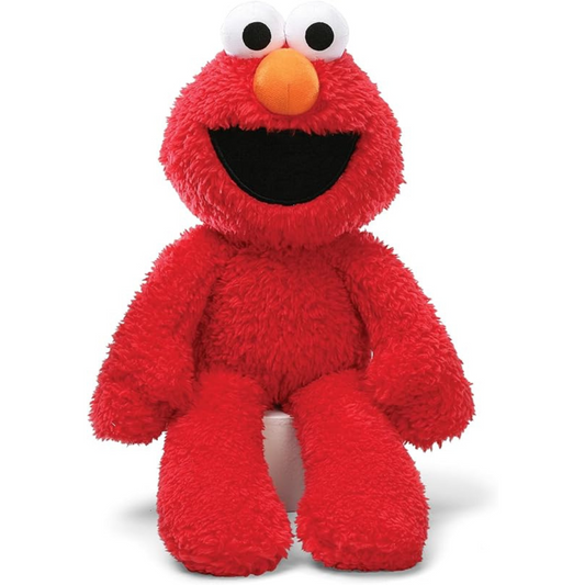 GUND Sesame Street Official Elmo Take Along Buddy Plush, Premium Plush Toy for Ages 1 & Up, Red, 13”
