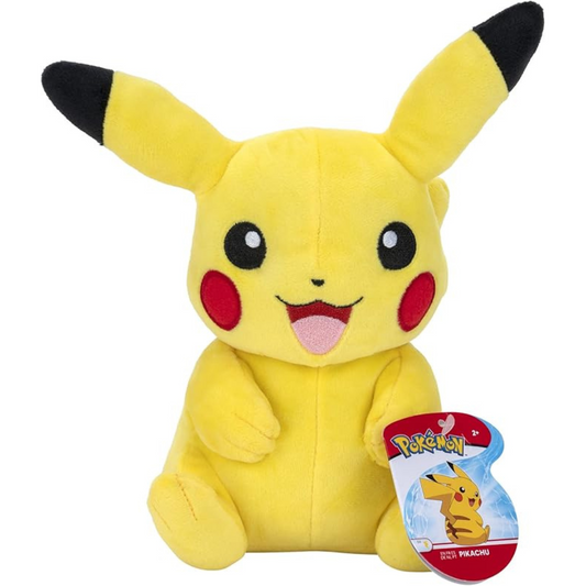 Pokémon Pikachu Plush - 8-Inch Soft Plush with Authentic Details