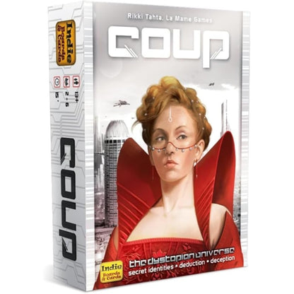 Coup - The Fast, Fun Bluffing Party Game for 2-6 Players. Perfect for Family Game Night with your Teens or Friends. Can you get away with your bluff? Over 1 Million copies sold! nirvanaguru