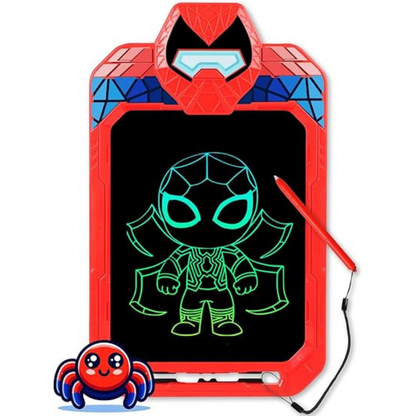 LCD Writing Tablet for Kids 10 Inch Spider Hero for Toddler 2 3 4 5 6 - Paint, Doodle Board, Drawing Pad - Travel Toys, Road Trip Car Activities, Birthday Christmas Gift Boys & Man nirvanaguru