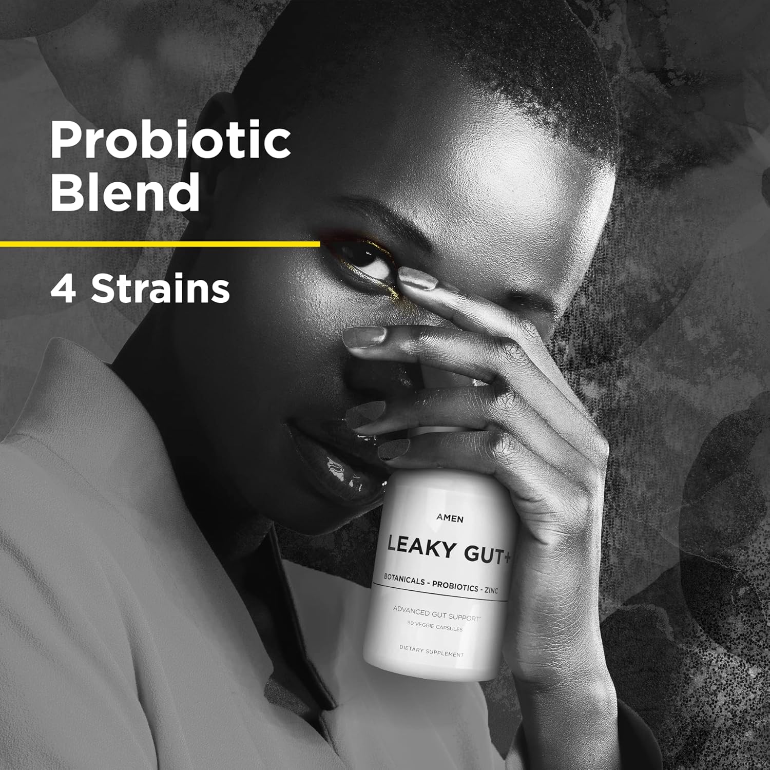 Amen Leaky Gut Supplement - Advanced Formula with Bioavailable L Glutamine - Nirvana Guru