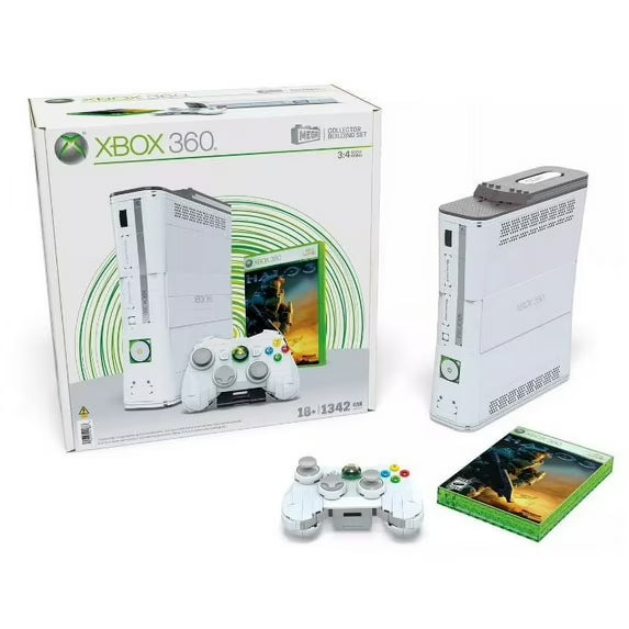 MEGA Showcase Microsoft Xbox 360 Collector Building Set - 1342pcs nirvanaguru