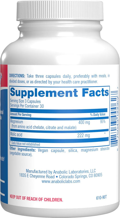 Triple Magnesium Complex 400 Mg - Clinical Formula - Nirvana Guru