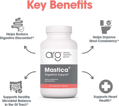 Allergy Research Group Mastica Dietary Supplement - GI Health, Helps Relieve Digestive Problems - Nirvana Guru