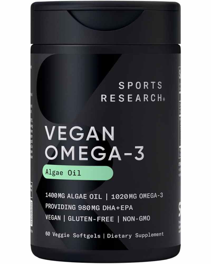 Sports Research® Vegan Omega-3 Algae Oil - Nirvana Guru