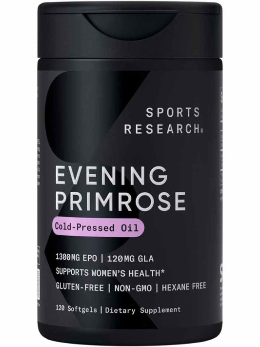 Sports Research Evening Primrose Oil (1300mg) - Nirvana Guru