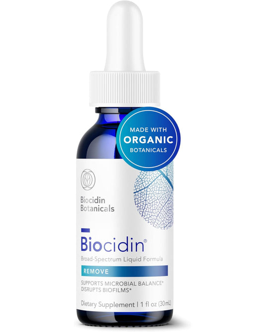 Biocidin Liquid Formula - Biofilm Buster & Broad-Spectrum Botanicals for Gut Detox Cleanse Support - Promotes Microbial Balance, Gut Health & Clearance of Unwanted Microbes (1 Oz) - Nirvana Guru