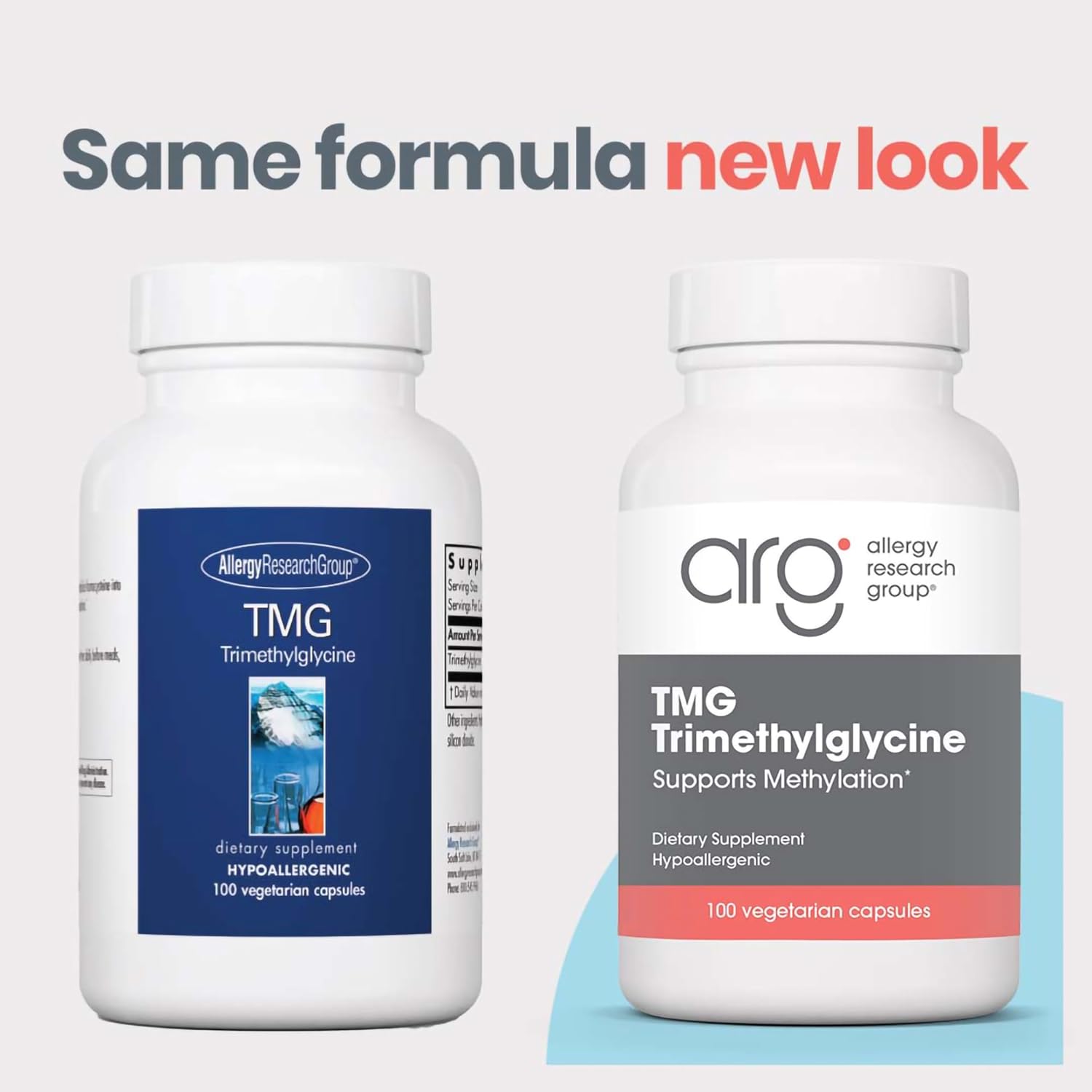 Allergy Research Group TMG Trimethylglycine 750mg Supplement - Betaine Anhydrous - Nirvana Guru