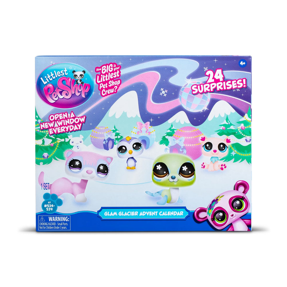 Littlest Pet Shop Glam Glacier Holiday Advent Calendar for Kids Littlest Pet Shop