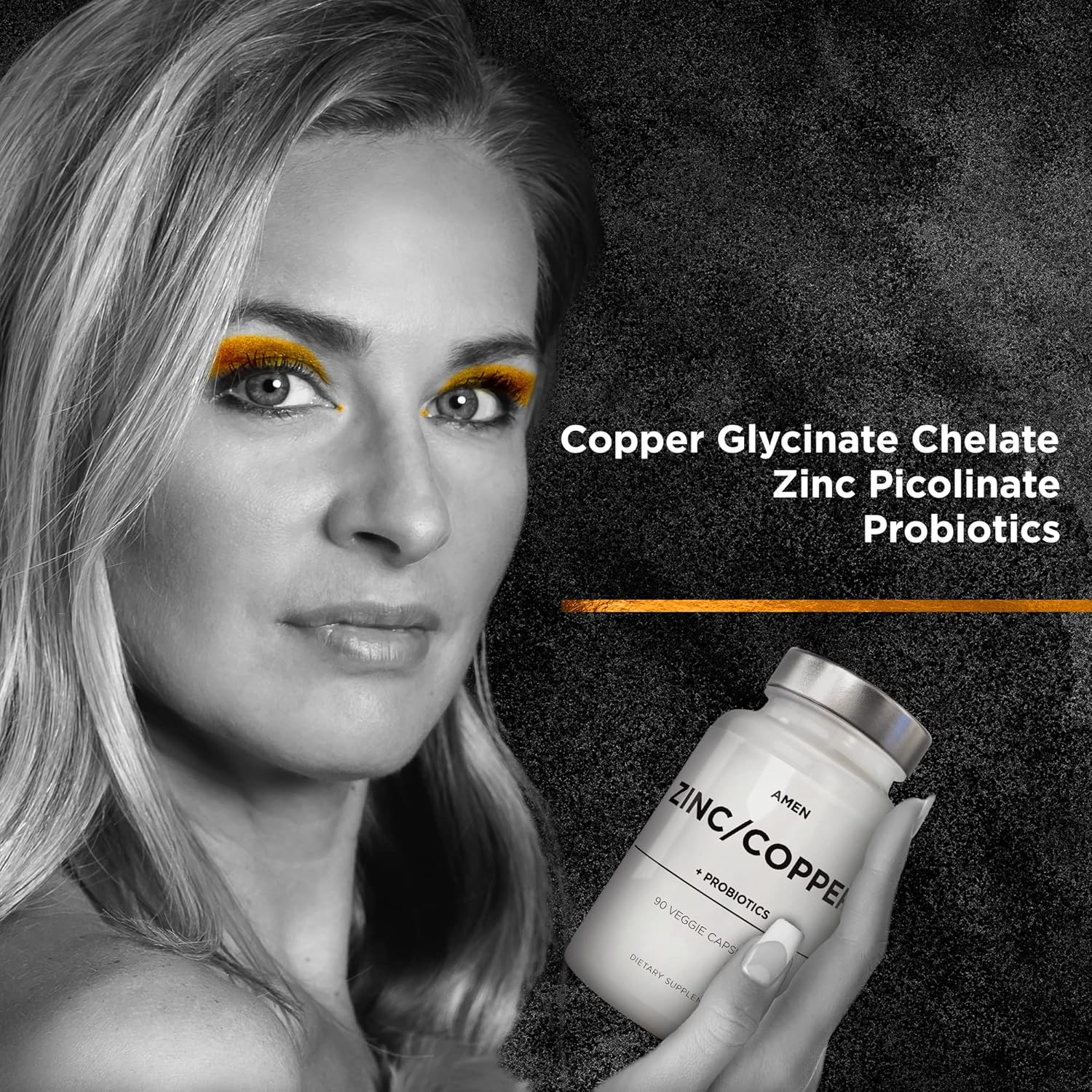 Amen Zinc & Copper Supplement + Probiotics - Nirvana Guru