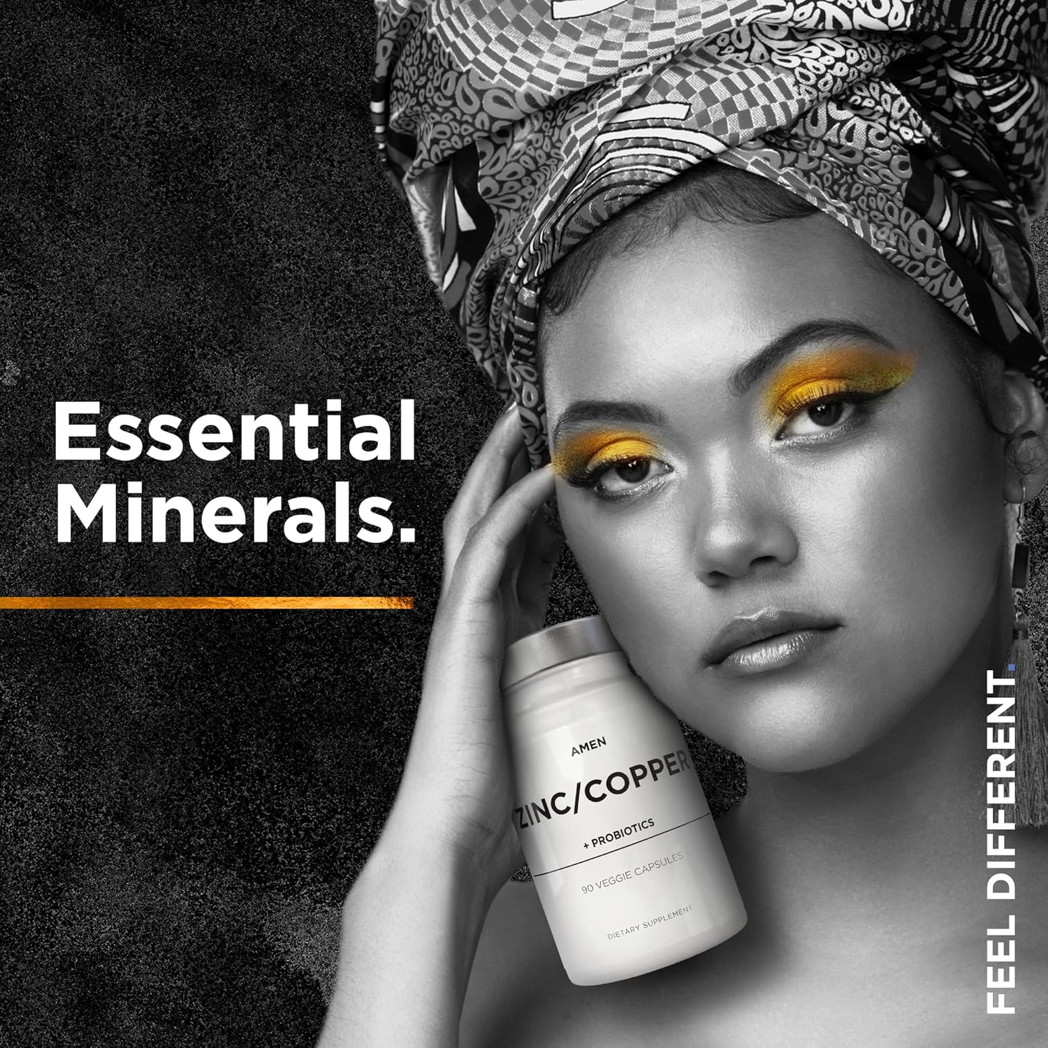 Amen Zinc & Copper Supplement + Probiotics - Nirvana Guru