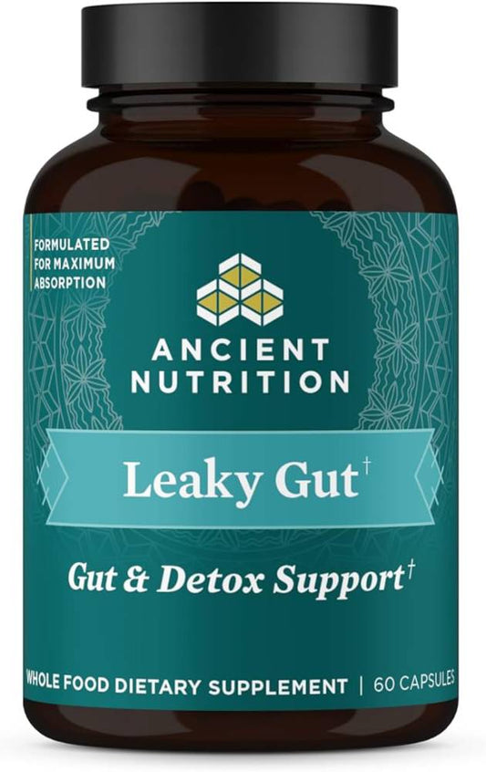 Ancient Nutrition Gut Health Supplement Leaky Gut Capsules,60 Ct - Nirvana Guru