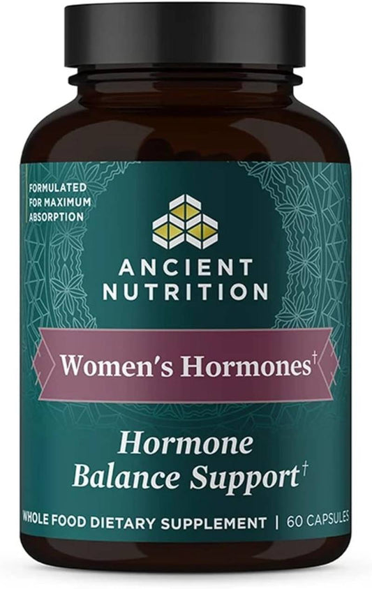 Ancient Nutrition Women's Hormones,Hormone Balance,60 Capsules - Nirvana Guru