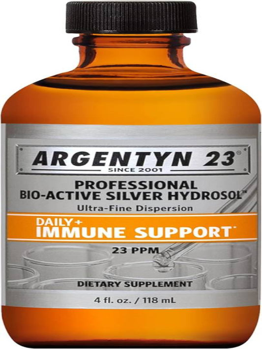 Argentyn 23 Professional Bio-Active Silver Hydrosol for Immune Support,4oz - Nirvana Guru