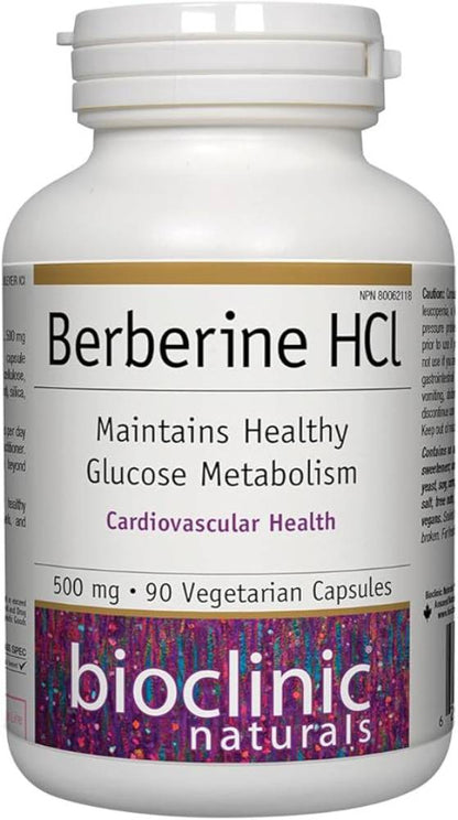 Bioclinic Naturals Berberine,90 Caps - Nirvana Guru