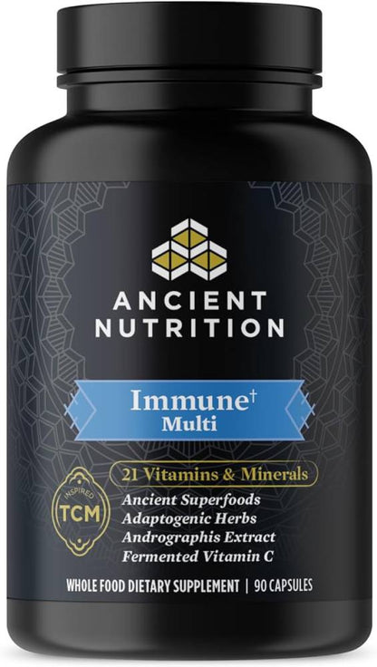 Ancient Nutrition Multivitamin for Immune Support,90 Capsules - Nirvana Guru
