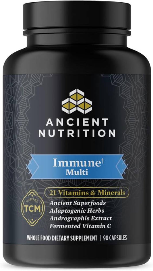 Ancient Nutrition Multivitamin for Immune Support,90 Capsules - Nirvana Guru