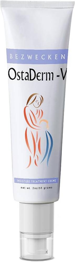 Bezwecken - OstaDerm-V - 2oz Crème - Professional Formulated Vaginal Dryness & Menopausal Atrophy Vaginitis Support - Gentle, Non-Irritating & Alcohol-Free - 30 Day Supply - Nirvana Guru