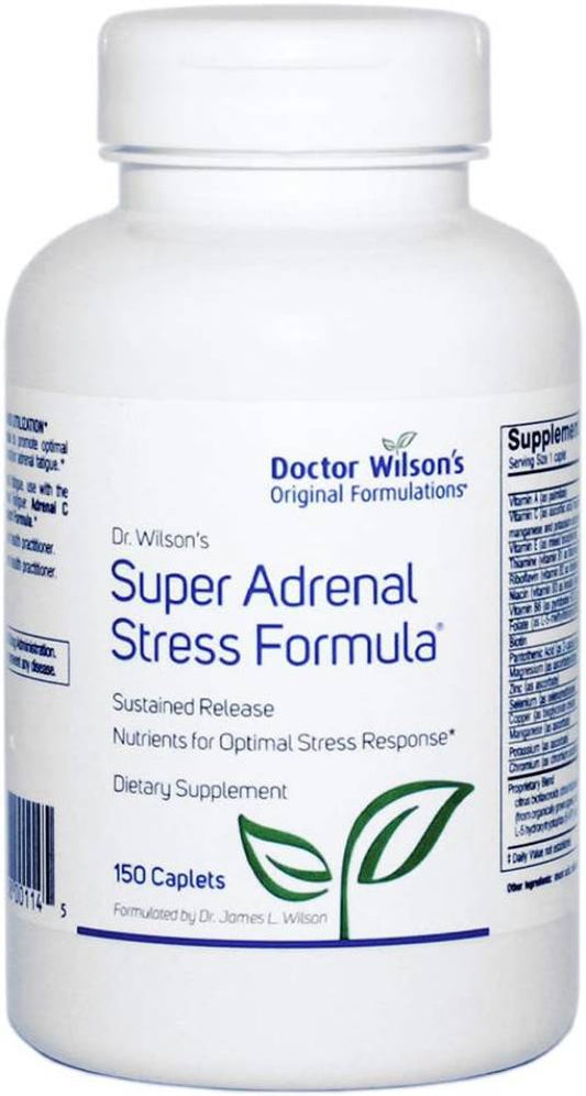Doctor Wilson's Original Formulations Super Adrenal Stress Formula 150 caplets Adrenal, HPA Axis, Fatigue, and Energy Support - Nirvana Guru