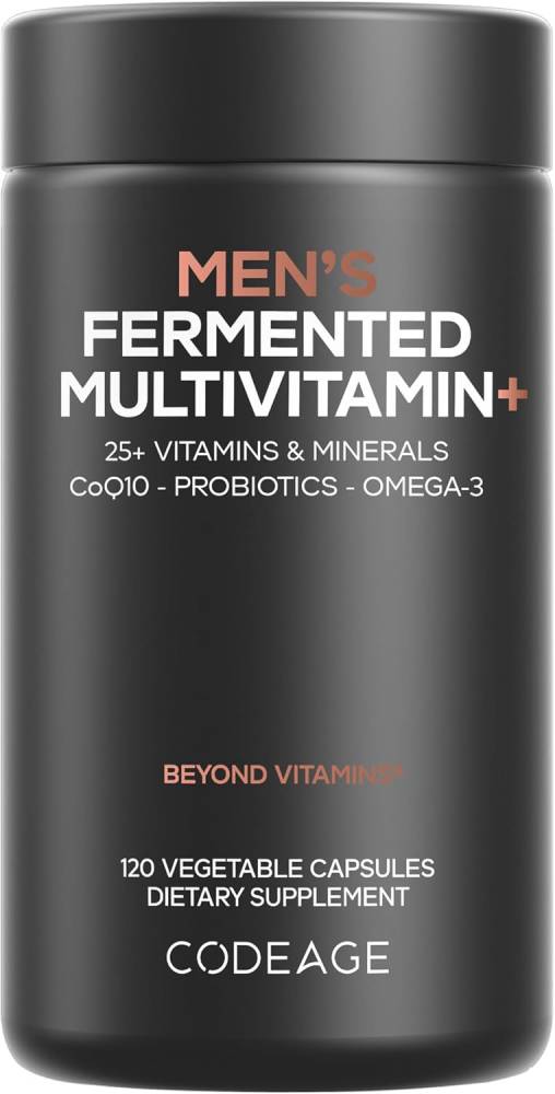 Codeage Men’s Daily Multivitamin,25+ Essential Vitamins & Minerals,120 Capsules - Nirvana Guru