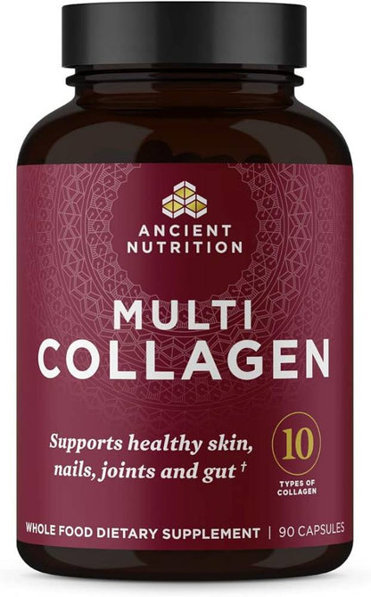 Ancient Nutrition Collagen Peptides Pills,Supports Healthy Skin and Nails 90 Capsules - Nirvana Guru