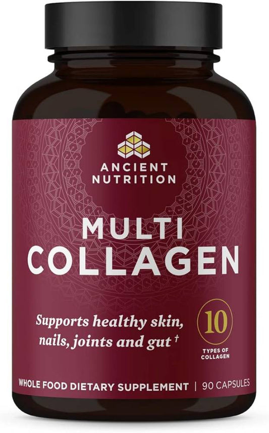 Ancient Nutrition Collagen Peptides Pills,Supports Healthy Skin and Nails 90 Capsules - Nirvana Guru
