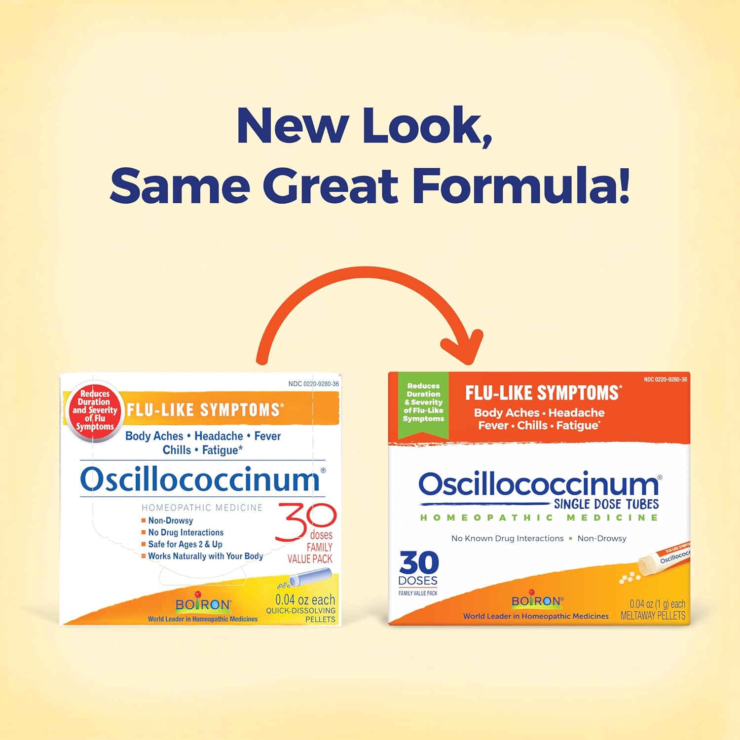 Boiron Oscillococcinum For Relief From Flu-Like Symptoms Of Body Aches, Headache, Fever, Chills, And Fatigue - 30 Count - Nirvana Guru