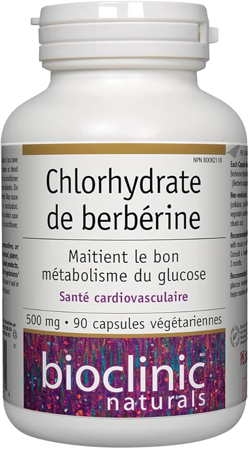 Bioclinic Naturals Berberine,90 Caps - Nirvana Guru