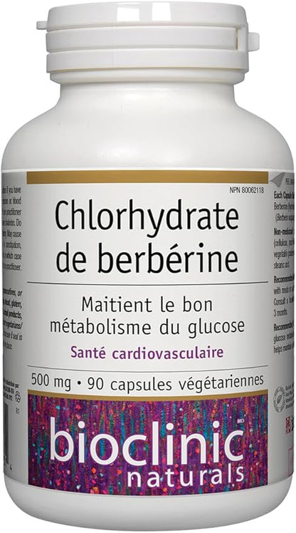 Bioclinic Naturals Berberine,90 Caps - Nirvana Guru