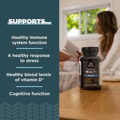 Ancient Nutrition Multivitamin for Immune Support,90 Capsules - Nirvana Guru