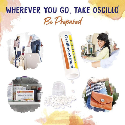 Boiron Oscillococcinum Homeopathic Medicine for flu-Like Symptoms, White, 36 Count - Nirvana Guru