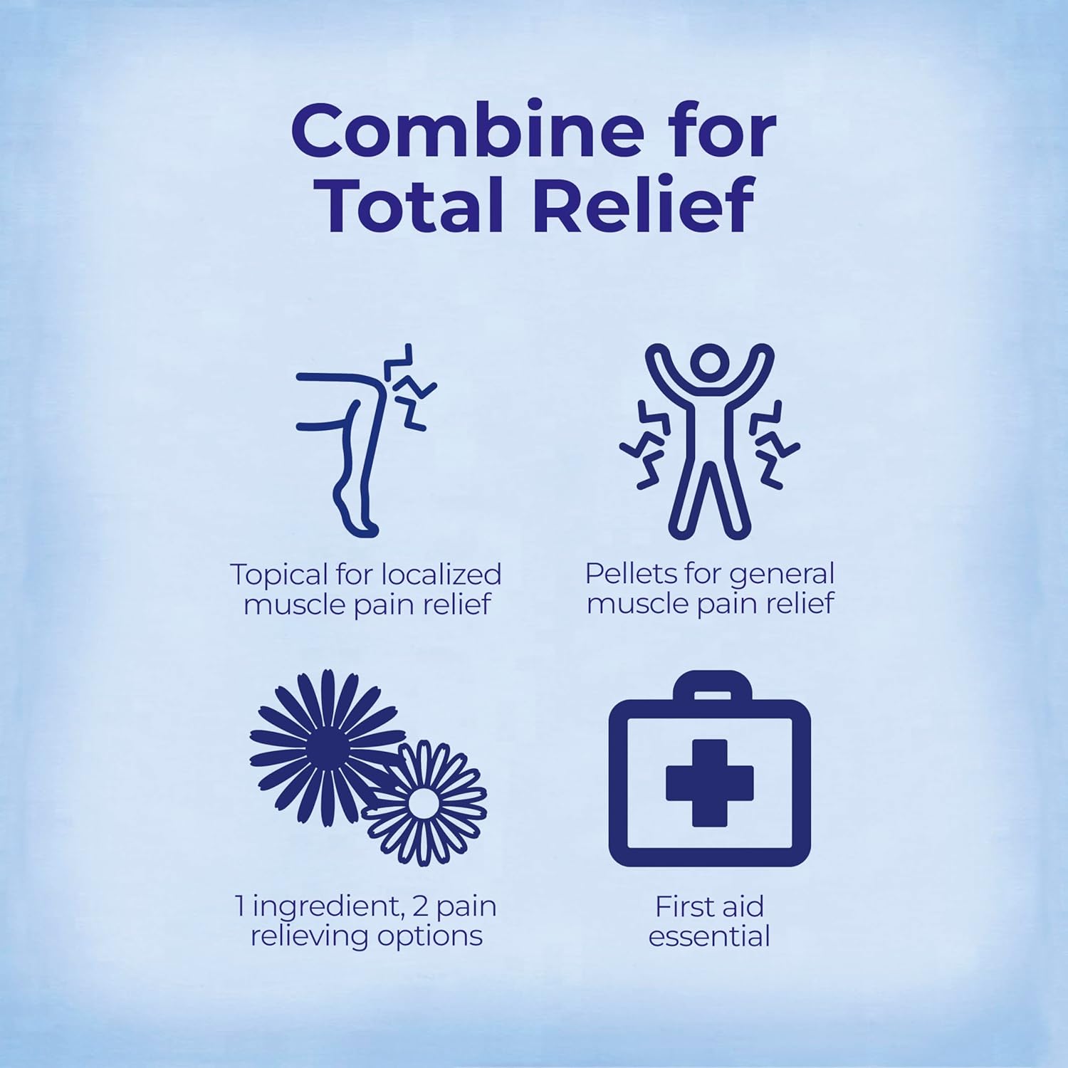 Boiron Arnicare Gel and Arnica 30c Value Pack for Pain Relief,2.6 oz + 80 Pellet Tube - Nirvana Guru