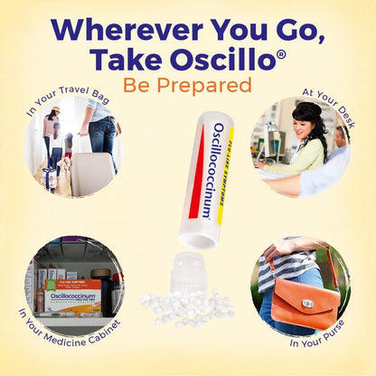 Boiron Oscillococcinum For Relief From Flu-Like Symptoms Of Body Aches, Headache, Fever, Chills, And Fatigue - 30 Count - Nirvana Guru