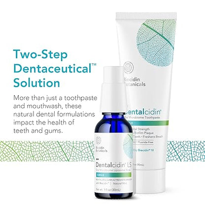 Biocidin Dentalcidin Fluoride Free Teeth Whitening Toothpaste,1.7 Fl Oz - Nirvana Guru