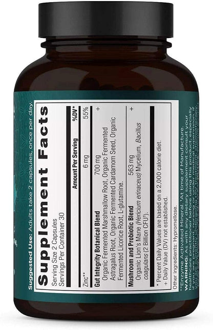 Ancient Nutrition Gut Health Supplement Leaky Gut Capsules,60 Ct - Nirvana Guru