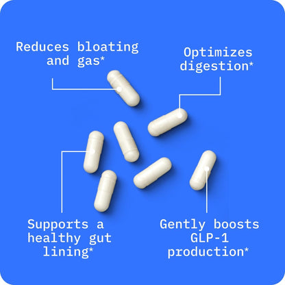 BodyBio Butyrate Supplement Butyric Acid with Sodium - 100 Capsules