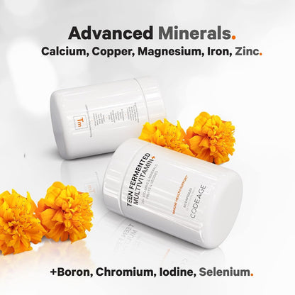 Codeage Teen Multivitamin Supplemen,Organic Whole Food Formula with Omega-3 and Vitamins A to K - 60 Capsules - Nirvana Guru