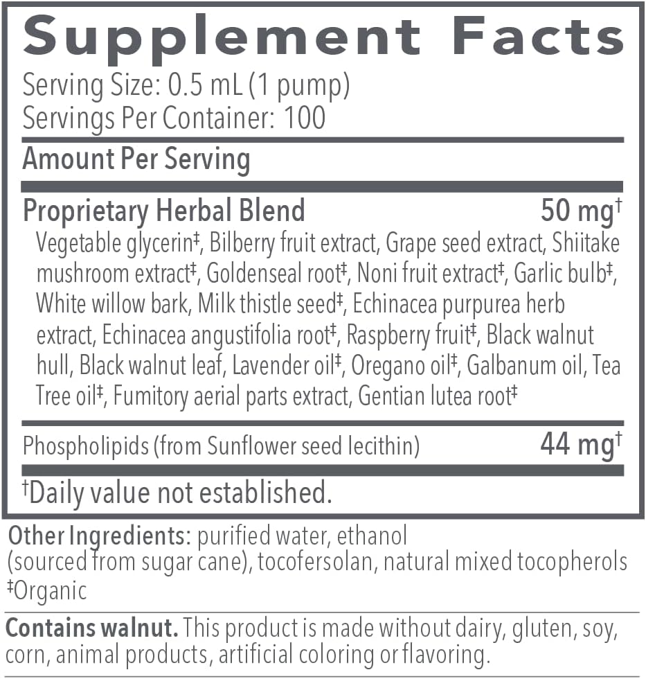 Biocidin LSF for Gut Cleanse Detox & Biofilm Defense Support,1.7 Fl Oz - Nirvana Guru
