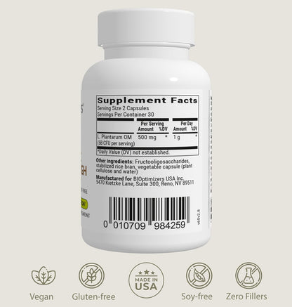 BIOptimizers Probiotic Breakthrough, Proteolytic Prebiotics & Probiotics Supplement,60 Vegan Capsules - Nirvana Guru