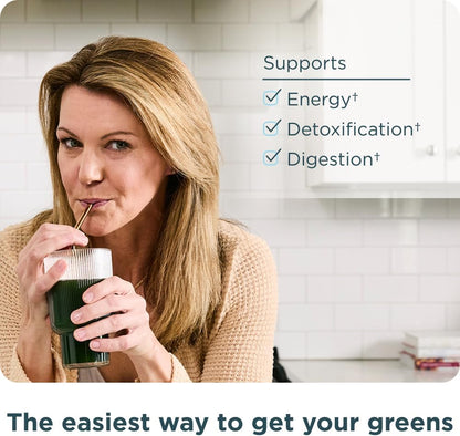 Ancient Nutrition Super Greens,Organic Superfood Powder with Probiotics 25 Servings - Nirvana Guru
