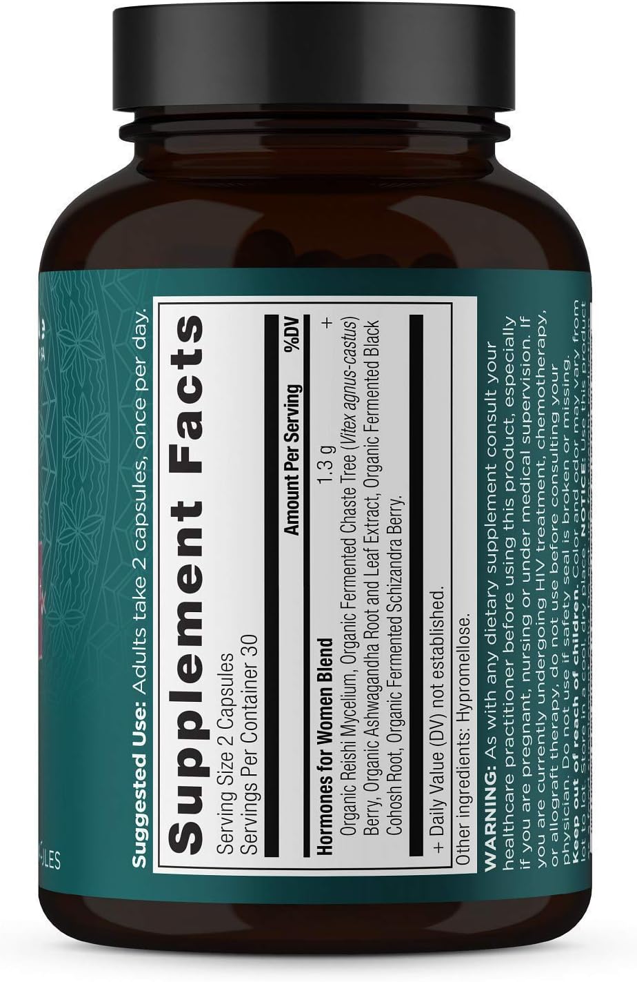 Ancient Nutrition Women's Hormones,Hormone Balance,60 Capsules - Nirvana Guru